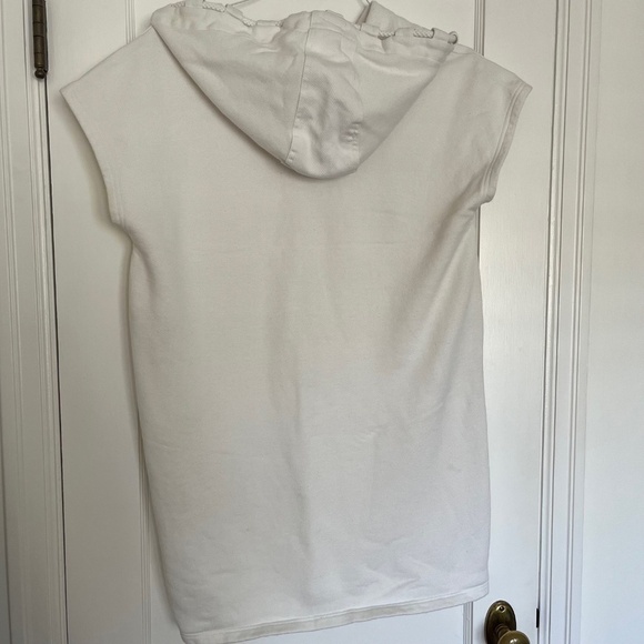 See by Chloe White Hoodie Mini Dress | Size Medium - Picture 7 of 11